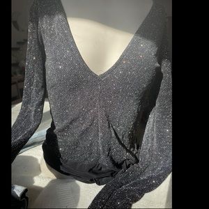Sparkly bodysuit